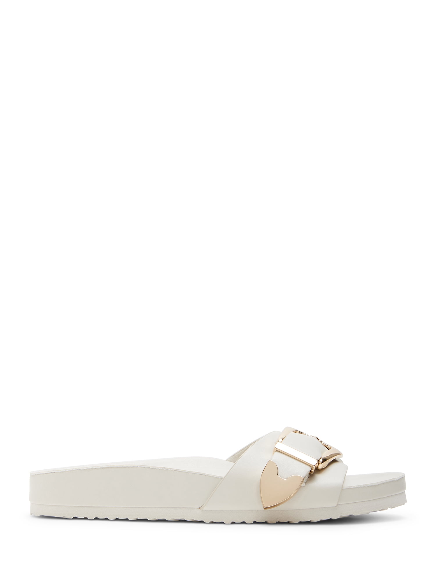 Madden Girl Women's Brookk Slide On Buckle Sandal
