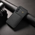 thumbnail image 3 of Allytechgroup Chic Case for Samsung Galaxy A54 5G for Girls Women, With Card Holder Detachable Shoulder Strap Premium PU Leather Design Stand Shockproof Protective Phone Wallet Case, Black, 3 of 8