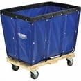 thumbnail image 2 of Global Industrial 8 Bushel, Blue Vinyl Basket Bulk Truck, Unassembled, 34"L x 22"W x 30-1/2"H, 2 of 7