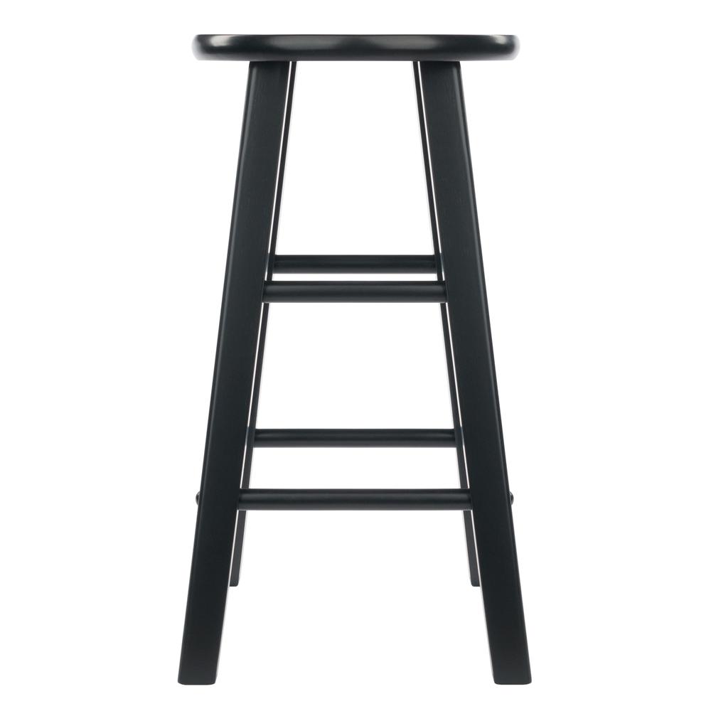 Winsome Wood Element 2-Piece Counter Stools, Black Finish - image 4 of 7