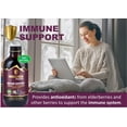 thumbnail image 2 of Immunia Fusion - Enhance Your Immune Support. A Powerful Formula Made with elderberries, elderflowers, and Blue Fruits Rich in polyphenols. A Concentrated antioxidant Formula. (1-Pack), 2 of 4