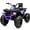 Purple, variant on Hikiddo 24V Ride on Toys, Kids ATV 4-Wheeler for Big Kids with 2 Seater, 400W Motor, Bluetooth - Pink