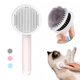 thumbnail image 2 of Cepillo para gatos y mascotas, peine para perros, elimina el pelo de mascotas, peine, cepillo rebanador de autolimpieza para gatos y perros, elimina el cabello enredado, productos de belleza Tan Jianjun unisex, 2 of 2