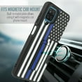 thumbnail image 4 of Value Pack ! for Samsung Galaxy A12 5G Magnetic Card Slot Belt Clip Phone Case 360° Cover Kickstand Holster Hybrid Shock Bumper with Tempered Glass, 4 of 4