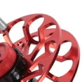 thumbnail image 3 of Fishing Gear Fishing Reel Portable Multifunction Allmetal Spinning Wind Fire Wheel(Red ), 3 of 8