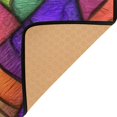 thumbnail image 3 of Yayeee Area Rugs for Living Room 5.2'x4' Non Slip Washable Bedroom Floor Carpet, Vibrant Stained Glass Pattern, 3 of 5