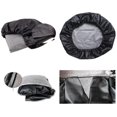 thumbnail image 3 of HEALiNK Housse de Pneu de Secours, Imperméable à l'Eau PVC Cuir Housses de Roue pour RV Jeep Liberty Wrangler SUV Camper Travel, 3 of 5