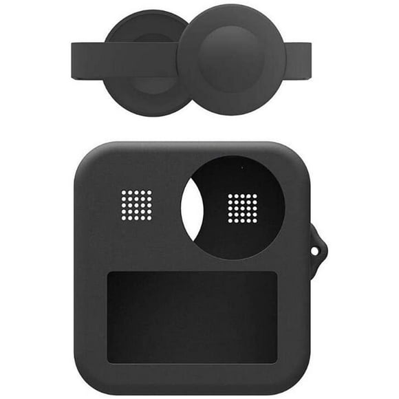Silicone Camera Protective Case + Lens Cover - Professional Soft Camera Cover - Silicone Skin - for GoPro Max Camera