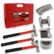 ABN Autobody Shaping Forming Repair 7pc Kit Fender Roller Dent Remover Tool Set