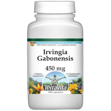 Irvingia Gabonensis - 450 mg (100 capsules, ZIN: (Best Irvingia Gabonensis Supplement)