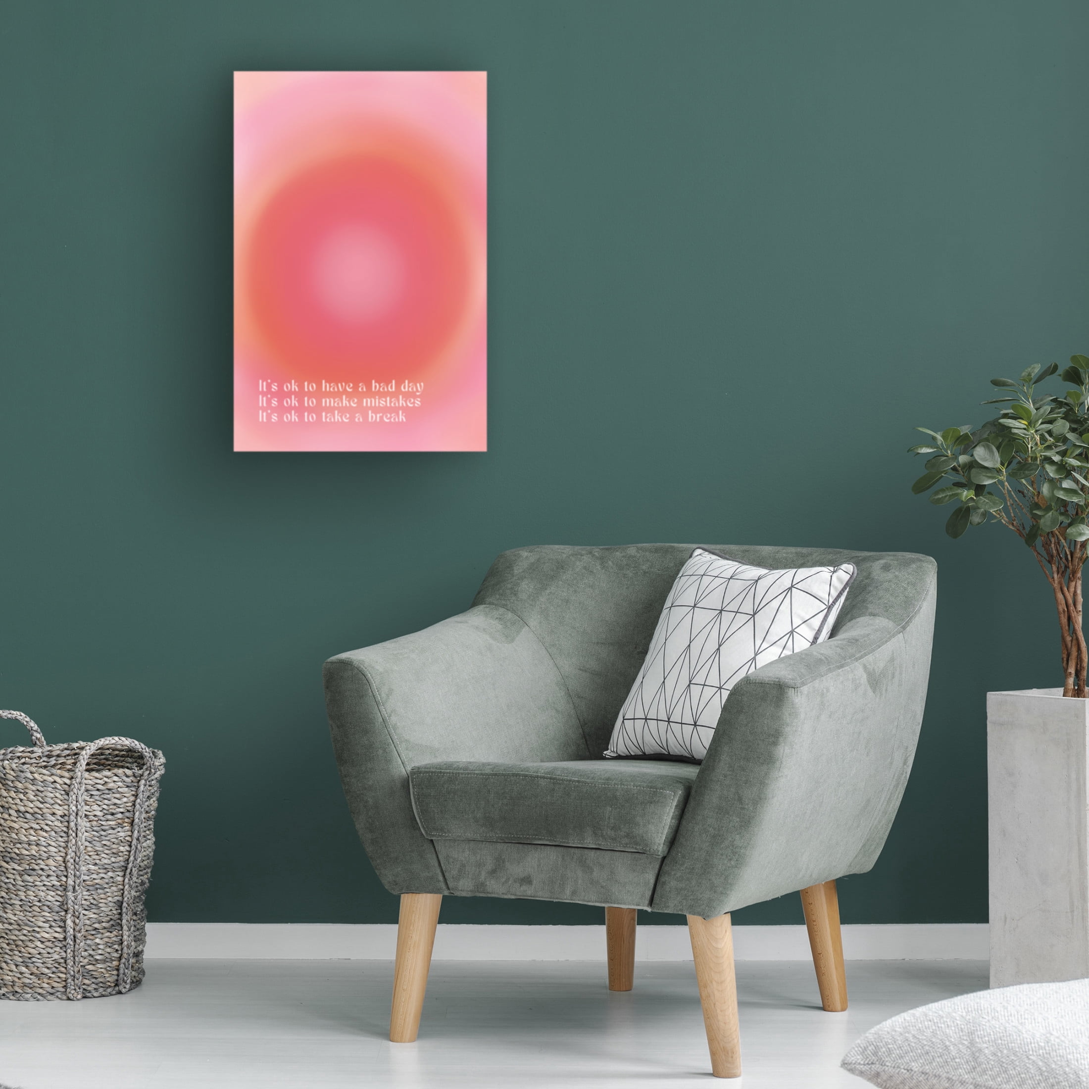 Trademark Fine Art Amelie Motivational Aura Poster Canvas Wall Art