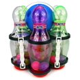 VT See Through Light Up Children's Toy Bowling Playset w/ 6 Pins