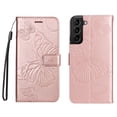 thumbnail image 2 of TECH CIRCLE Galaxy S23 Plus Wallet Case,Butterfly Embossed PU Leather Flip case Cover Stand Feature with Wrist Strap and Card Holder Protective Phone Case for Samsung Galaxy S23 Plus 6.6", Rosegold, 2 of 11