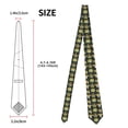 thumbnail image 4 of Rocae Sunflower Skull Boho for Soft and Comfortable Men's Tie Necktie Wedding Business, 4 of 5