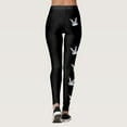 thumbnail image 4 of DHFJKG Rabbit Printed Easter Leggings For Women Mid Rise High Stretch Tight Pants Stylish Trousers, 4 of 6