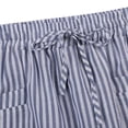 thumbnail image 5 of Women's Striped Drawstring Elastic Waist Straight Leg Casual Shorts, Relaxed Summer Shorts with Side Pockets for Vacation Daily Shopping Picnic XL, 5 of 8