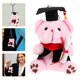 thumbnail image 3 of KAKOWELY Llavero de oso de peluche para graduación, adorno colgante, regalo de graduación, llavero de recuerdo, oso de peluche, 3 of 5