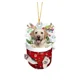 thumbnail image 3 of Adornos navideños colgantes, decoración de regalo, lindo perro, árbol de Navidad familiar, colgante de dibujos animados, producto, regalo personalizado, 3 of 5