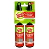 Scotch-Brite Mini Lint Rollers, 30 Sheets/Roller, Twin Pack