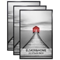 thumbnail image 1 of Marco para póster ELSKER&HOME 22,375 x 34 cm, negro, paquete de 3, 1 of 6