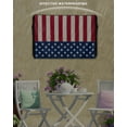 thumbnail image 3 of 4th of July Outdoor TV Cover 60 to 65 Inch Weatherproof, Red Stripes Star Independence Day 600D Oxford TV Covers with Waterproof Zipper, Outside Flat TV Screen Protector Size 58"W x 37"H x 4.5"D, 3 of 7