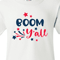 thumbnail image 4 of Inktastic 4th of July Boom Y'all with Red White and Blue Stars Youth T-Shirt, 4 of 5