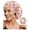 Blush Pink, variant on Adjustable Satin Bonnet Double Layer Hair Bonnet for Sleeping Bonnets for Women Hats Curly Natural Hair
