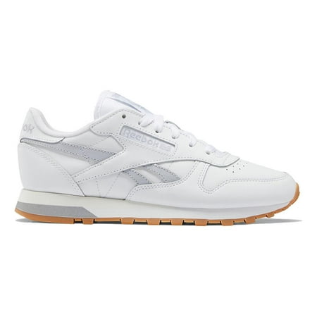 Womens Reebok CLASSIC LEATHER Shoe Size: 8.5 Ftwwht - Cdgry2 - Chalk Fashion Sneakers