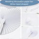 thumbnail image 4 of Toystoory Abanicos de boda mano en forma de corazón blanco decoración de papel de boda para fiesta de cumpleaños DIY pared Kits de decoración para fiestas Toystoory HA024468-00, 4 of 6