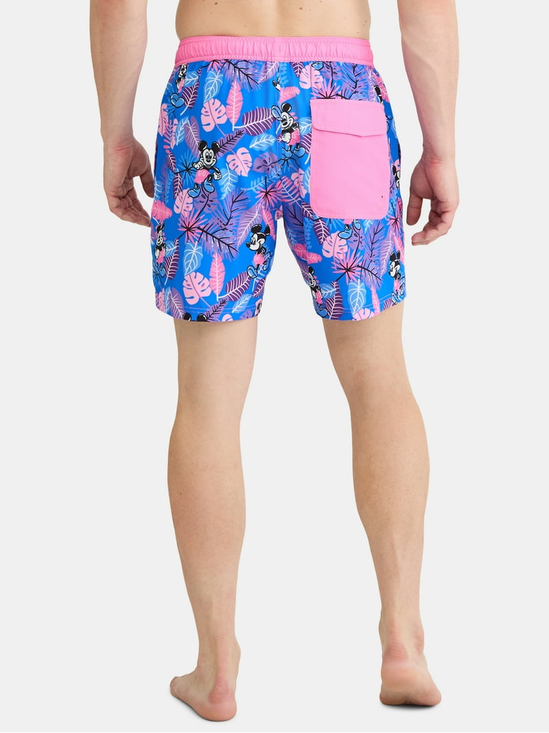 License Men's & Big Men's Graphic Swim Shorts, Sizes S-3XL