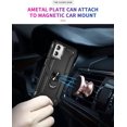 thumbnail image 3 of for Moto G Power 5G 2023 Case with HD Screen Protector, Military-Grade Metal Ring Kickstand 15ft Drop Tested Shockproof Cover Case for Motorola Moto G Power 5G 2023, Black, 3 of 15