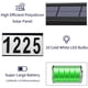 thumbnail image 5 of Lámpara Señal de dirección LED Iluminación de puerta de jardín Luz de placa de número de casa impermeable solar Ndcxsfigh  Para estrenar, 5 of 9