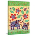 thumbnail image 2 of Marmont Hill Elephant Pair Canvas Wall Art, 2 of 7