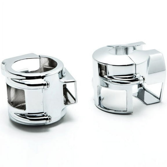 Krator Chrome Handlebar Switch Housings Control Cover Kit Compatible with 2003-2009 Honda Shadow VTX 1300