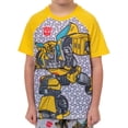 thumbnail image 4 of Transformers Pajamas Boys' Raglan Short Sleeve and Pant 2-Piece PJ Set, 4 of 7