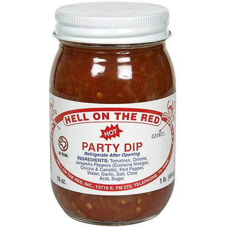Hell On The Red Hot Party Dip, 1 lb (Pack of 12)
