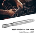 thumbnail image 4 of 14mm Back Tap Thread Repair Tool, Thread Straightening Tool Rustproof 640811 Metal Easy To Use  for Automobile Repair, 4 of 7