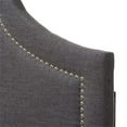 thumbnail image 2 of Baxton Studio Rita Modern and Contemporary Dark Grey Fabric Upholstered Queen Size Headboard, 2 of 4
