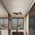 thumbnail image 2 of Livex Lighting - Helsinki - 4 Light Chandelier in Mid Century Modern Style - 24, 2 of 9