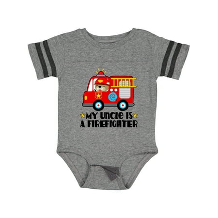 

Inktastic Fireman Uncle is a Firefighter Gift Baby Boy or Baby Girl Bodysuit