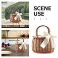 thumbnail image 3 of Phenofice Bolso De Tejido De Estilo Rural En Madera Para Uso Multifuncional, 3 of 7