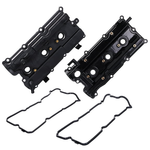SCITOO Engine Valve Cover with Gasket Left Right Replacement for Altima Quest Maxima Murano Infiniti I35 2002-2009 Compatible fit for Engine Valve Covers Kit