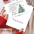 thumbnail image 2 of Tarjeta de Navidad RyYike Merry Christmas for Mom con sobre, 2 of 6