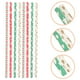 thumbnail image 3 of ColoMX Pajitas de beber para fiestas temáticas navideñas 200pcs Suministros para fiestas Paja desechable, 3 of 8