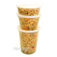 thumbnail image 3 of Pactiv-Newspring 8 16 32 oz Plastic Freezer DELItainer Microwaveable Food Storage Deli Soup Container Tub w/Lid - 100% BPA Free (Pack of 72 Sets Each Size), 3 of 6