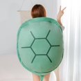 thumbnail image 1 of XINQIHANG Anxiety Turtle Shell Turtle Anxiety Pillow Turtle Shell Pillow Wearable Turtle Shell Pillow Adult Giant Wearable Turtle Shell Pillow 40 Inch Wearable Turtle Shell Pillows (100cm/39.9in Gree, 1 of 7