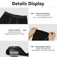 thumbnail image 4 of KIWI RATA Men's Compression Pant Athletic Tight Quick Drying Leggings Seamless Base Layer Bottom Sports Pant, 4 of 7