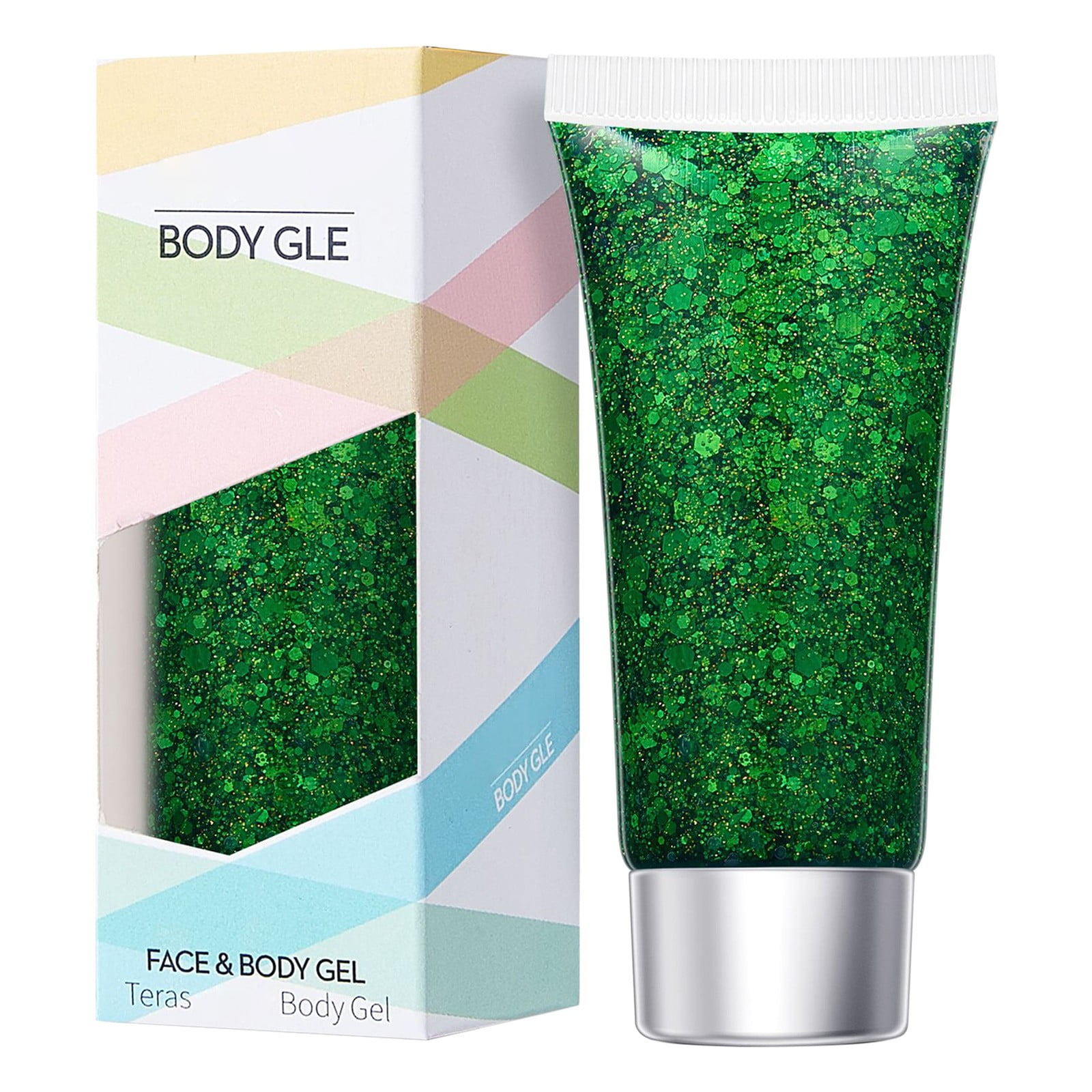 Mnjin Sequin Glitter Makeup Gel Gel Eye Shadow Body Hair Sequin Glitter Proportion Sequin