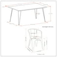 thumbnail image 2 of Simpli Home Larkin / Hunter 7-Piece Dining Set, 2 of 8