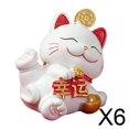 thumbnail image 1 of Figura de gato coleccionable Soledad 6 unidades Estilo A, 1 of 10